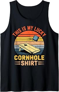 This is My Lucky Cornhole Tank Top