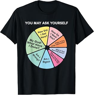 Talking Heads Once in A Lifetime You May Ask Yourself T-Shirt