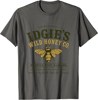 Idgie's Wild Honey Co Vintage Alabama Honeybee Graphic T-Shirt