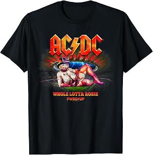 PWR UP European Tour 2024 Whole Lotta Rosie Madrid T-Shirt