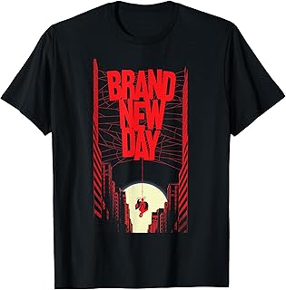 Studios Spider-Man: BND Movie 2026 City Web Title T-Shirt