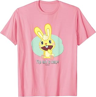 Happy Tree Friends Cuddles The End is Near Bunny Cartoon T-Shirt
