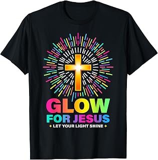 Glow for Jesus Let Your Light Shine VBS 2026 T-Shirt