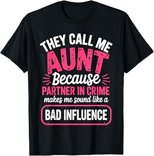 Cute New Aunt Art for Aunt Auntie Women 1st Time Auntie T-Shirt