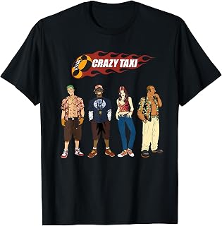 Crazy Taxi Driver Line Up T-Shirt