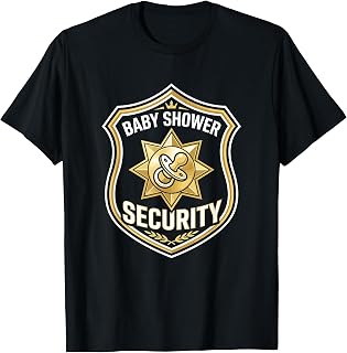Guardian Baby Shower Security Event Protection T-Shirt