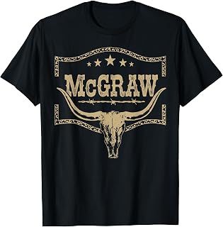 McGraw Vintage Design Men Women Kids T-Shirt