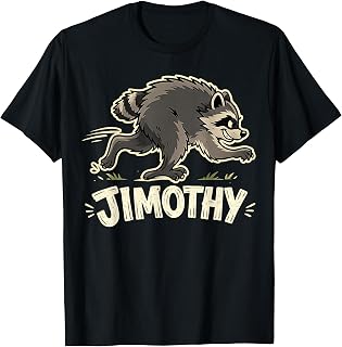 Jimothy The Raccoon Seattle Raccoon T-Shirt