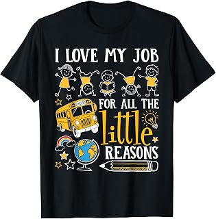 Back to School Funny Bus Driver First Day of School T-Shirt