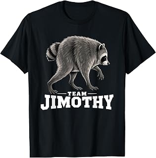 Jimothy Viral Raccoon Meme Funny T-Shirt