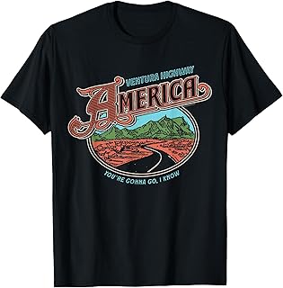 Official America the Band Ventura Highway T-Shirt