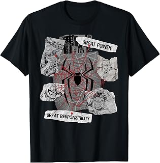 Spider-Man: BND Movie 2026 Power & Responsibility Web T-Shirt