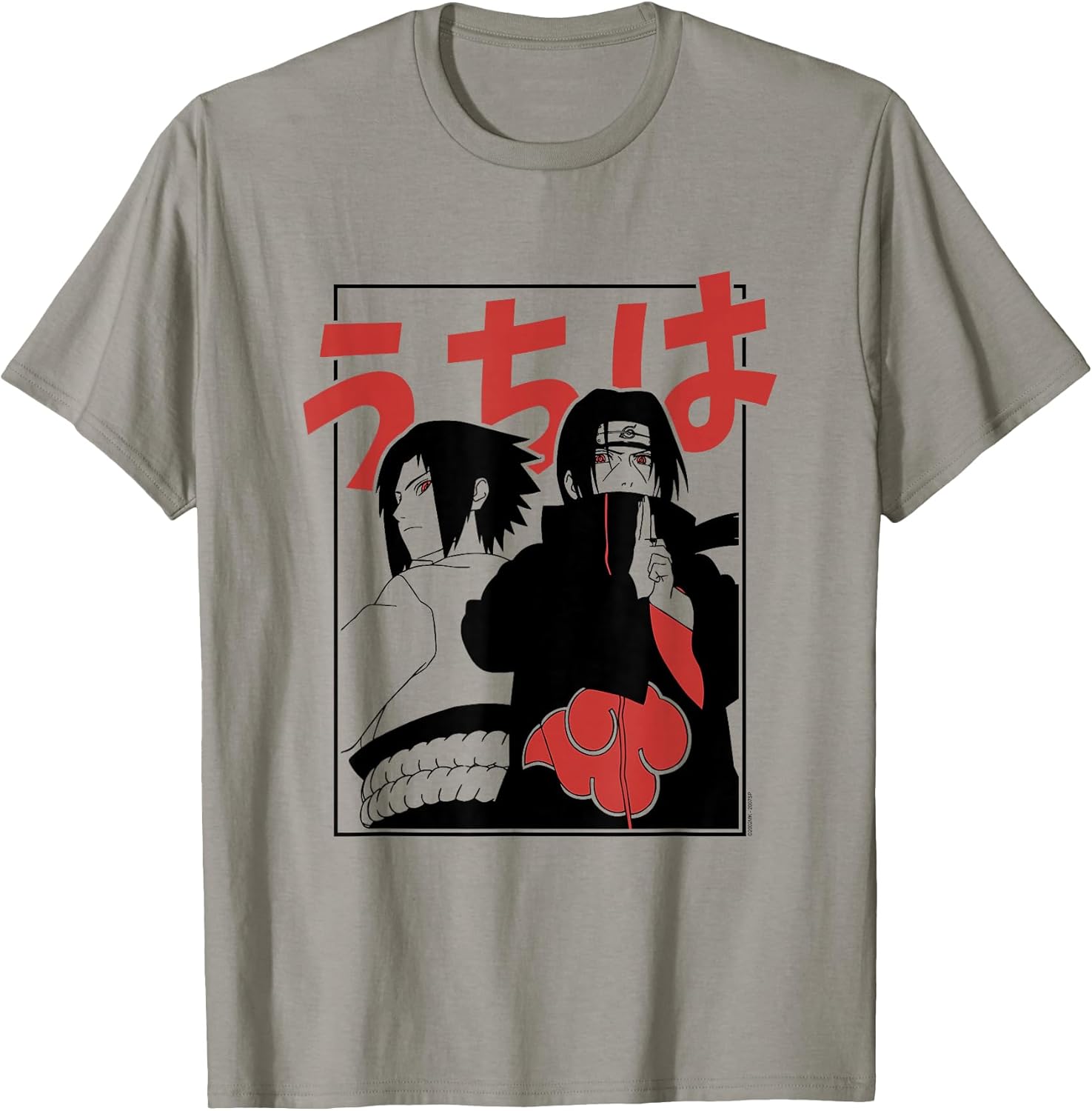 Shippuden Itachi & Sasuke Frame T-Shirt