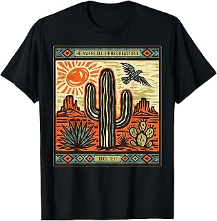 He Makes All Things Beautiful ECCL 3 11 Heather Forest T-Shirt