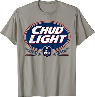 Funny Humor Chud Light Vintage Beer Drinking T-Shirt