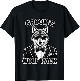 Groom's Wolf Pack T-Shirt