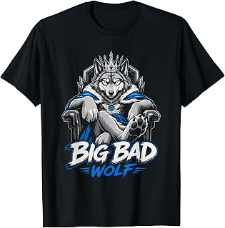 Wolf Spirit Big and Bad Wolf Wolf Pack Funny Wolves T-Shirt