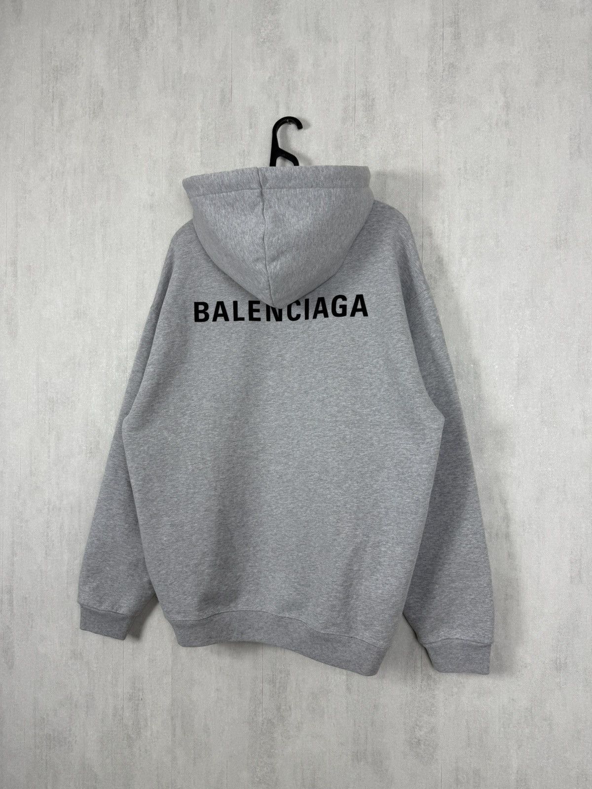 Balenciaga Oversized Logo Fit Hoodie Size Xxs L T-Shirts, Sweatshirt | PodTeesHub.com