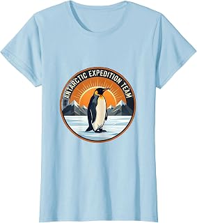 Antarctic Expedition Team Penguin Badge T-Shirt