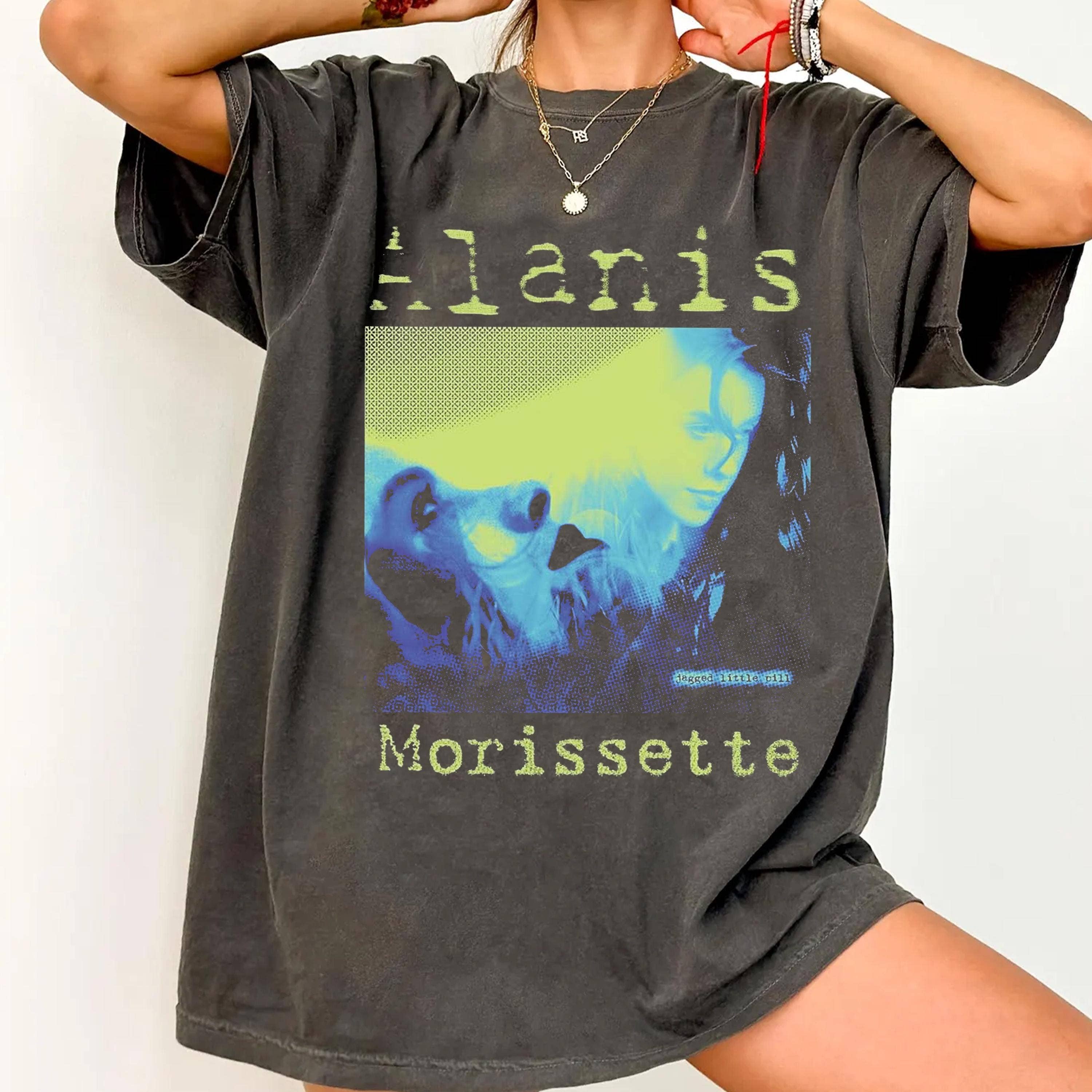 Vintage 90S Alanis Morissette Rock Band Tee Hoodie, Sweatshirt | PodTeesHub.com