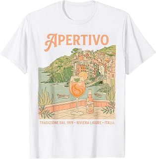 Orange Apertivo Vintage Italian Spritz T-Shirt
