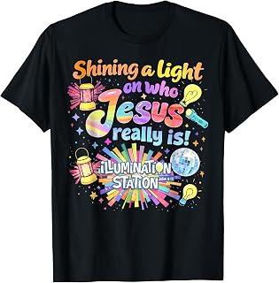 Illumination Station VBS 2026 Bible Jesus Christian Lights T-Shirt