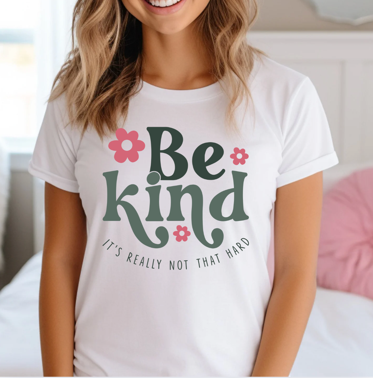 Be Kind, It's Really Not That Hard Tee Hoodie, Sweatshirt | PodTeesHub.com