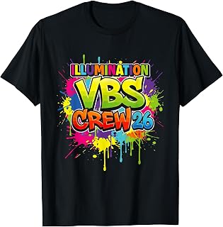 Illumination VBS Crew 26 - Vacation Bible School Church Camp T-Shirt