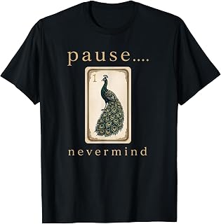 Pause Nevermind Vintage Funny Mahjong Lovers Tile Game T-Shirt