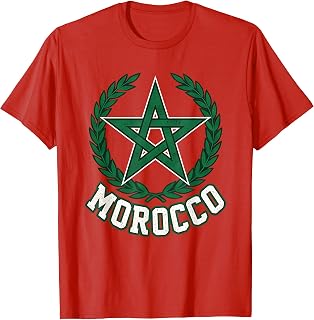 Morocco Design Outfit Tee Graphic Illustration Moroccan T-Shirt