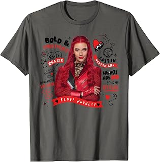 Descendants: Wicked Wonderland Rebel Royalty Red T-Shirt