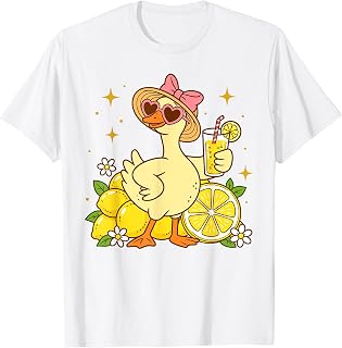 Lemonade Duck Funny Lemonade Stand Summer T-Shirt