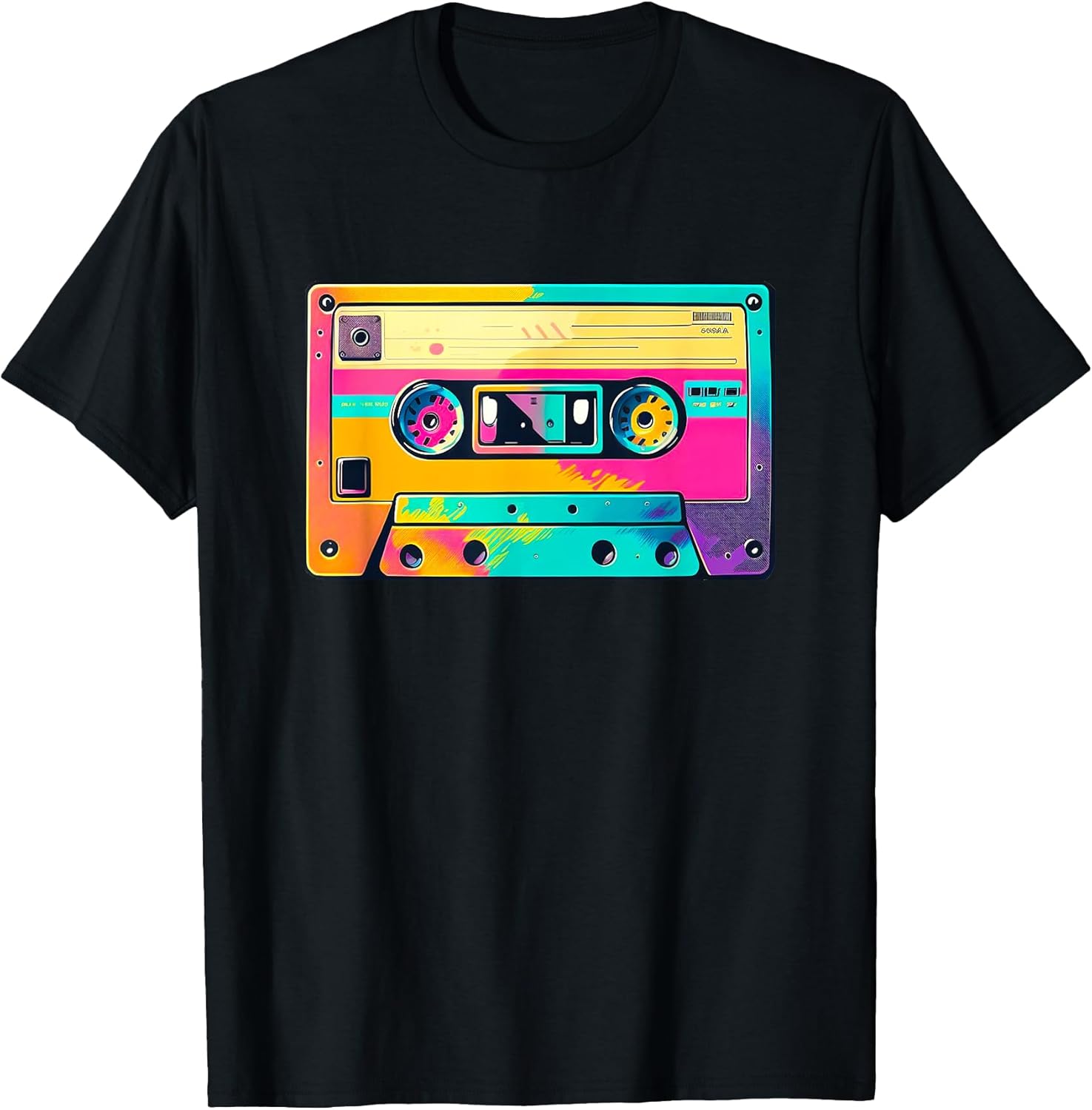 Colorful Cassette Tape 90s Retro Aesthetic T-Shirt