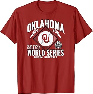 Oklahoma Sooners College World Series 2026 CWS Baseball T-Shirt
