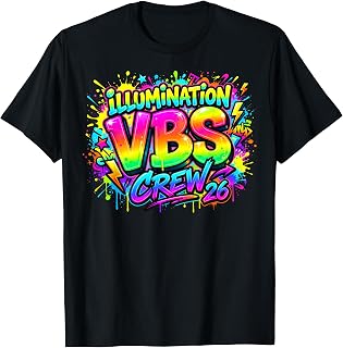 Vbs Crew 2026 Vacation Bible School Crew Leader Church Camp T-Shirt