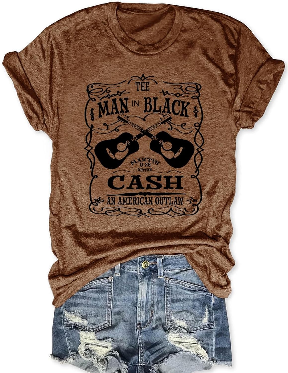 Women Rock Band T Shirt Vintage Country Concert Outfit Music Graphic Tees Short Sleeve Tops