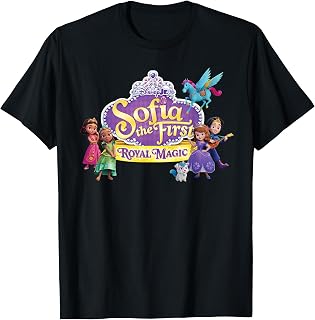 Jr. Sofia the First: Royal Magic Big Logo & Friends T-Shirt