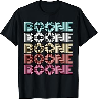 Boone Lovers Apparel for Men Women Boys Girls T-Shirt