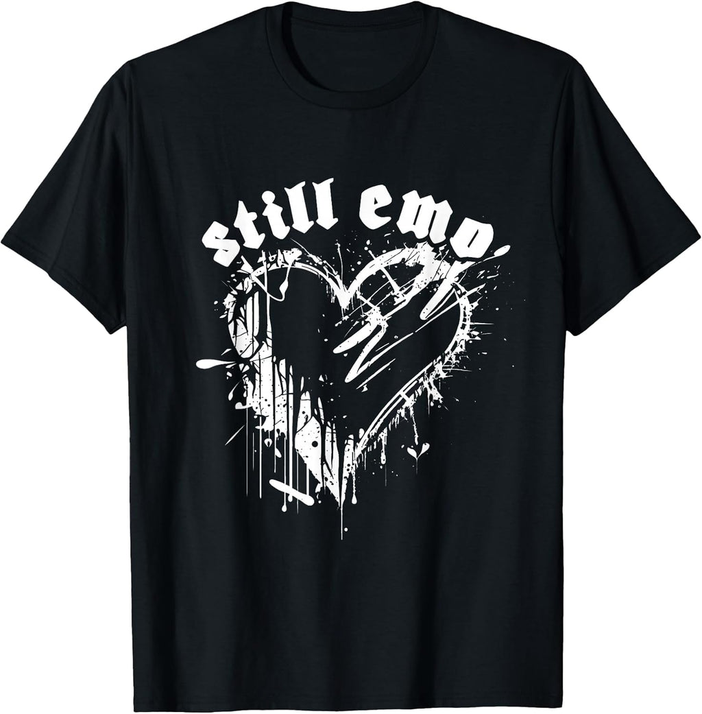 Emo Rock Still Emo y2k 2000s Ska Pop Punk Band Music T-Shirt