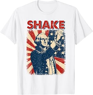 Funny Shake Matching Couples 4th of July Joke Men Women T-Shirt