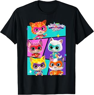 Jr. SuperKitties Su-Purr Charged Super Kitty Group T-Shirt