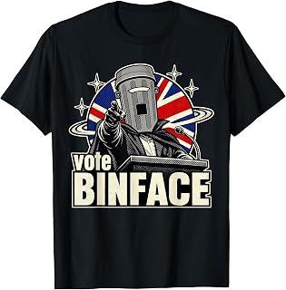 Count Binface Shirt Vote Binface Anti Farage T-Shirt