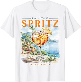 Spritz - Italian Orange Cocktail Dolce Vita Italia T-Shirt