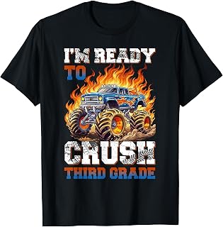 I'm Ready to Crush Third Grade Back to School First Day T-Shirt