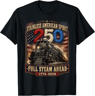 Big Boy 4014 Vintage 250 Steam Locomotive Railroad Train T-Shirt