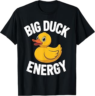 Cool Rubber Duck Design for Men Women Kids Duck Lover T-Shirt