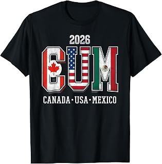 Vintage North America Canada USA Mexico Patriotic Funny T-Shirt