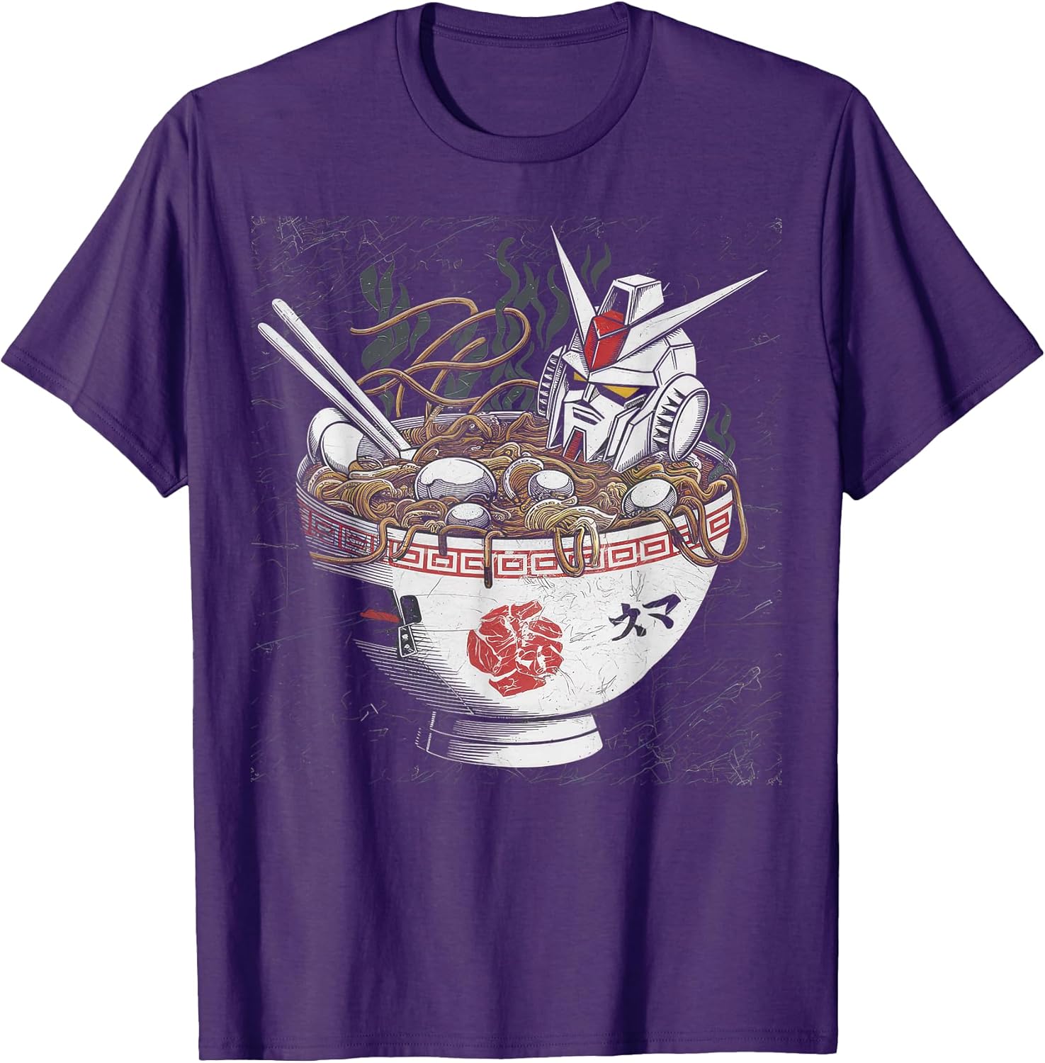 Mecha Tshirt Japanese Mecha Robot Head Anime Art
