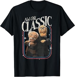 The Muppets Not Old Classic Statler and Waldorf Pose T-Shirt
