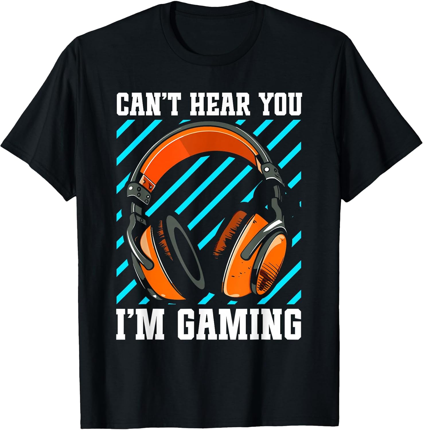 Gamer Accessories T-Shirt - Unisex-Adults, Unisex-Kids - Black - Small - Modern - Short Sleeve - T-Shirt - Gaming